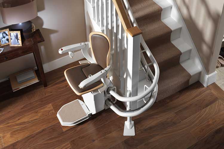 curved stair lift - stair lifts